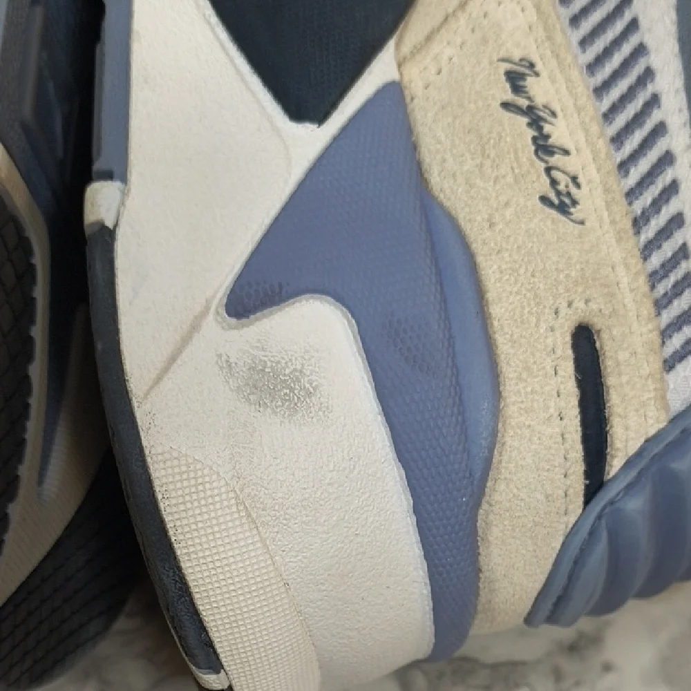 Puma Women's RS-X Reinvent Flagship Sneakers, White/Tan/Blue, Size 11